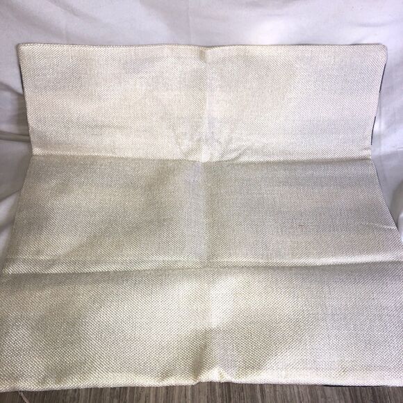 Woven Decorative Pillow Cover Bunny Rabbit Multicolored 18x18 CUTE!! - Picture 5 of 6